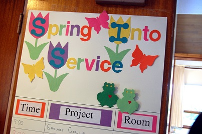 Spring Into Service – Saturday May 18th